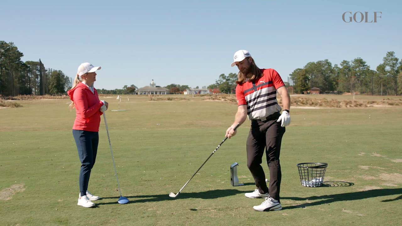 How Kyle Berkshire maxed out my distance | Pros Teaching Joes